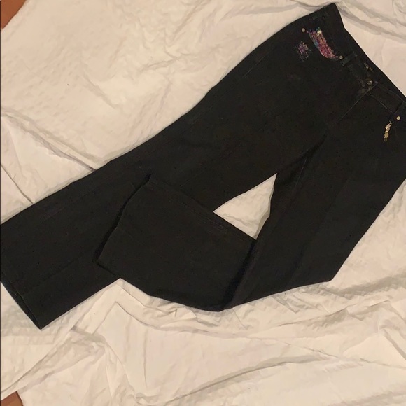 Escada women's vintage black jeans - Picture 6 of 11